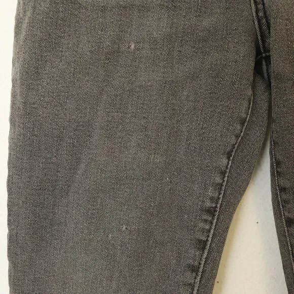 Everlane Women's High Rise Skinny 26 Ankle Stretch Jeans Gray Denim B32 - Picture 5 of 6